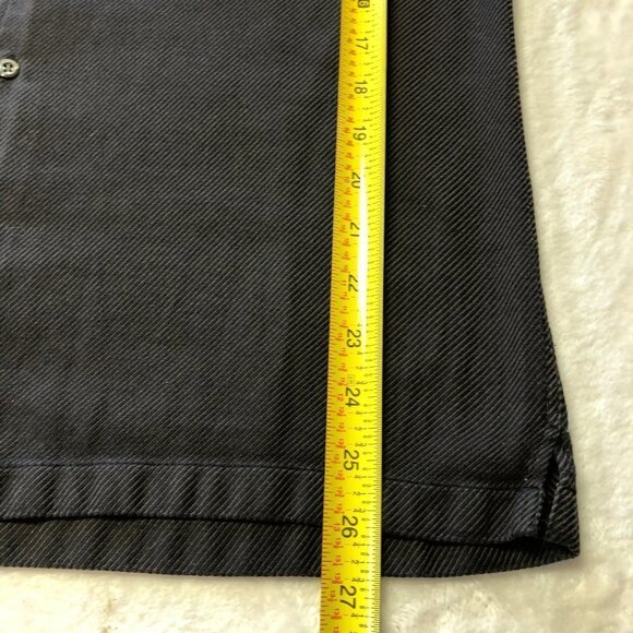 Hugo Boss Black & Brown Collared Short Sleeve Button Down Shirt Small - Picture 5 of 5